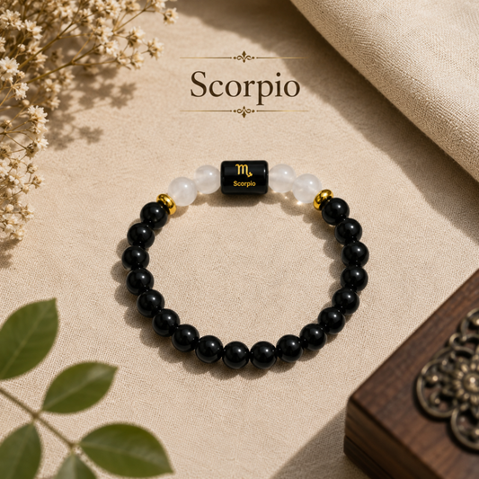 Scorpio (Vrishchik) Zodiac Bracelet