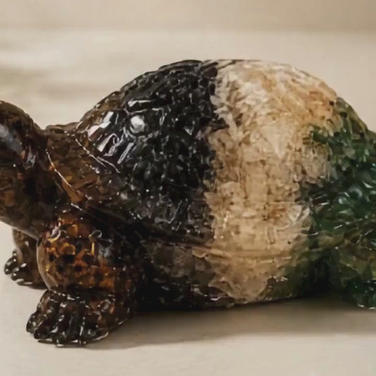 Dhanyog Crystal Tortoise – Symbol of Stability, Prosperity & Positive Energy